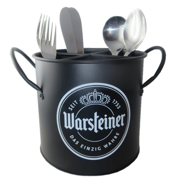 5 cutlery metal bucket